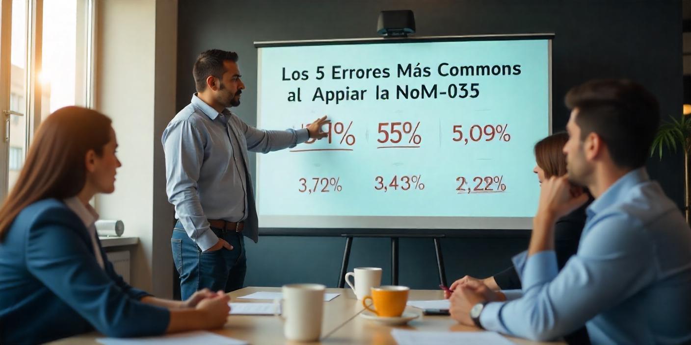 NOM-035-STPS-2018: 5 Errores comunes que pueden costarte más de $500,000