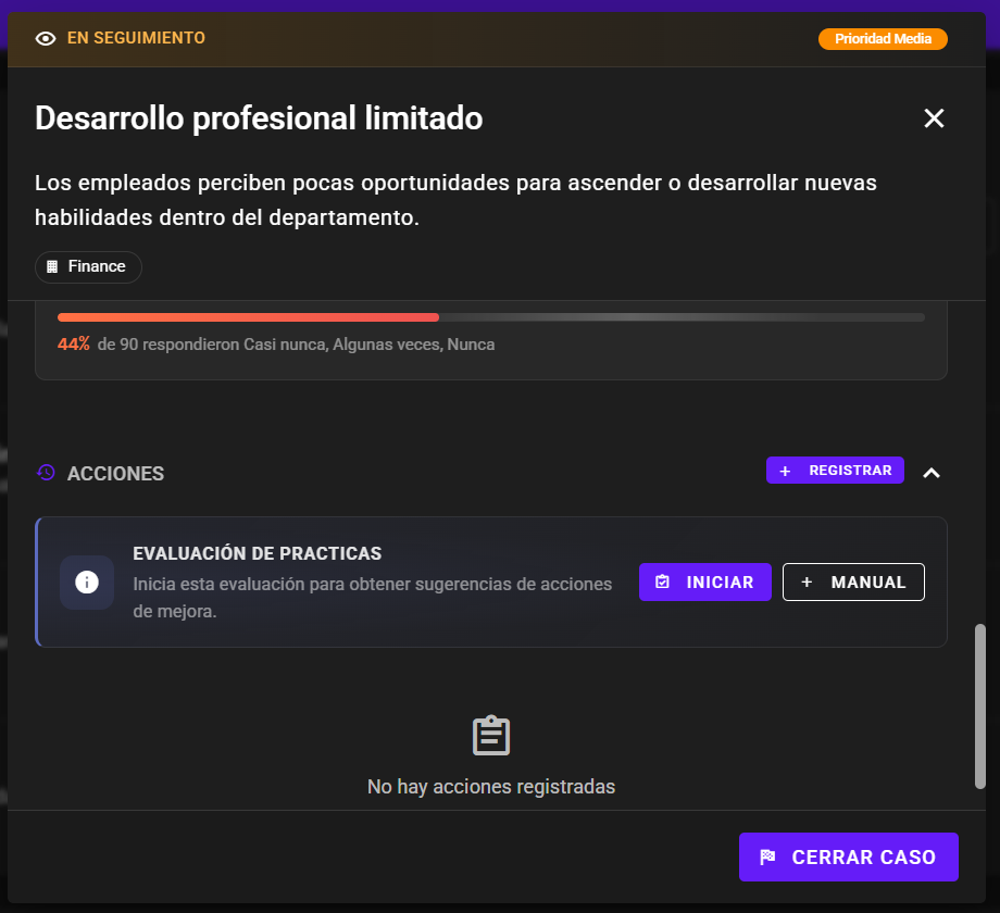 sugerencia de medidas de intervención nom 035